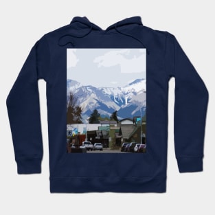 Jasper, Alberta - Rocky Mountain View Hoodie